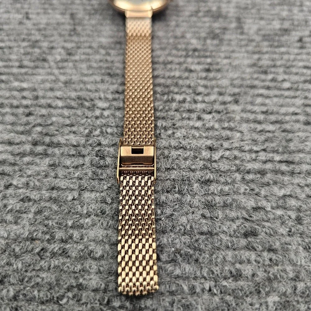 Calvin‎ Klein Women Watch Minimalistic Mesh Bracelet Rose Gold 28mm 25200083